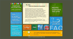 Desktop Screenshot of kamaainaacupuncture.com